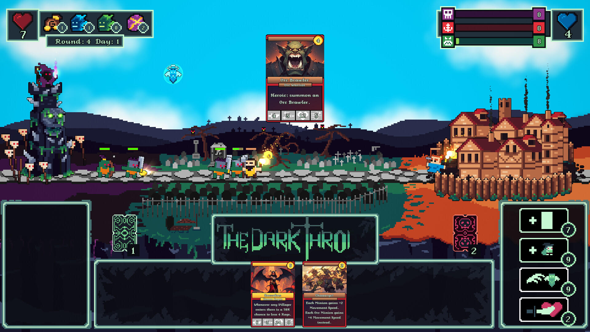 The Dark Throng screenshot game