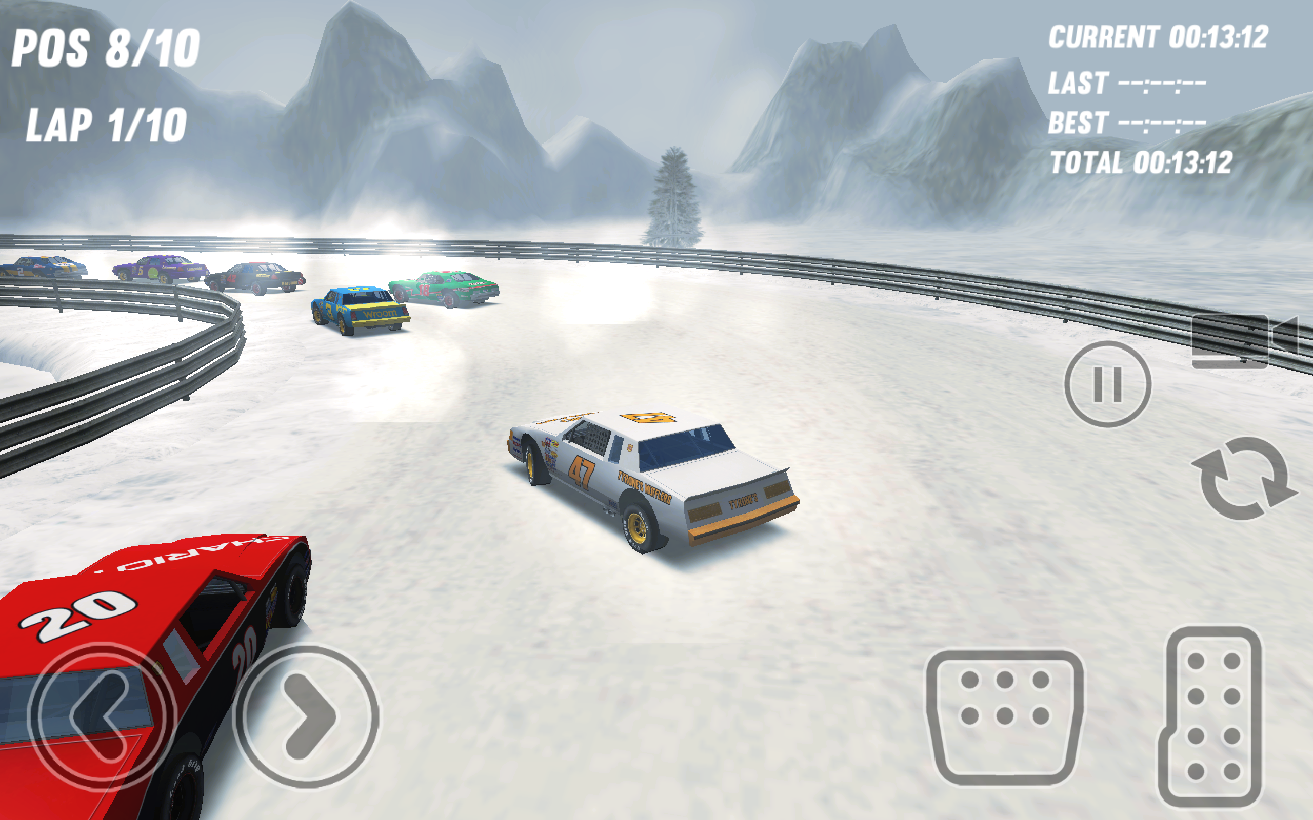 Dirt Track Stock Cars遊戲截圖
