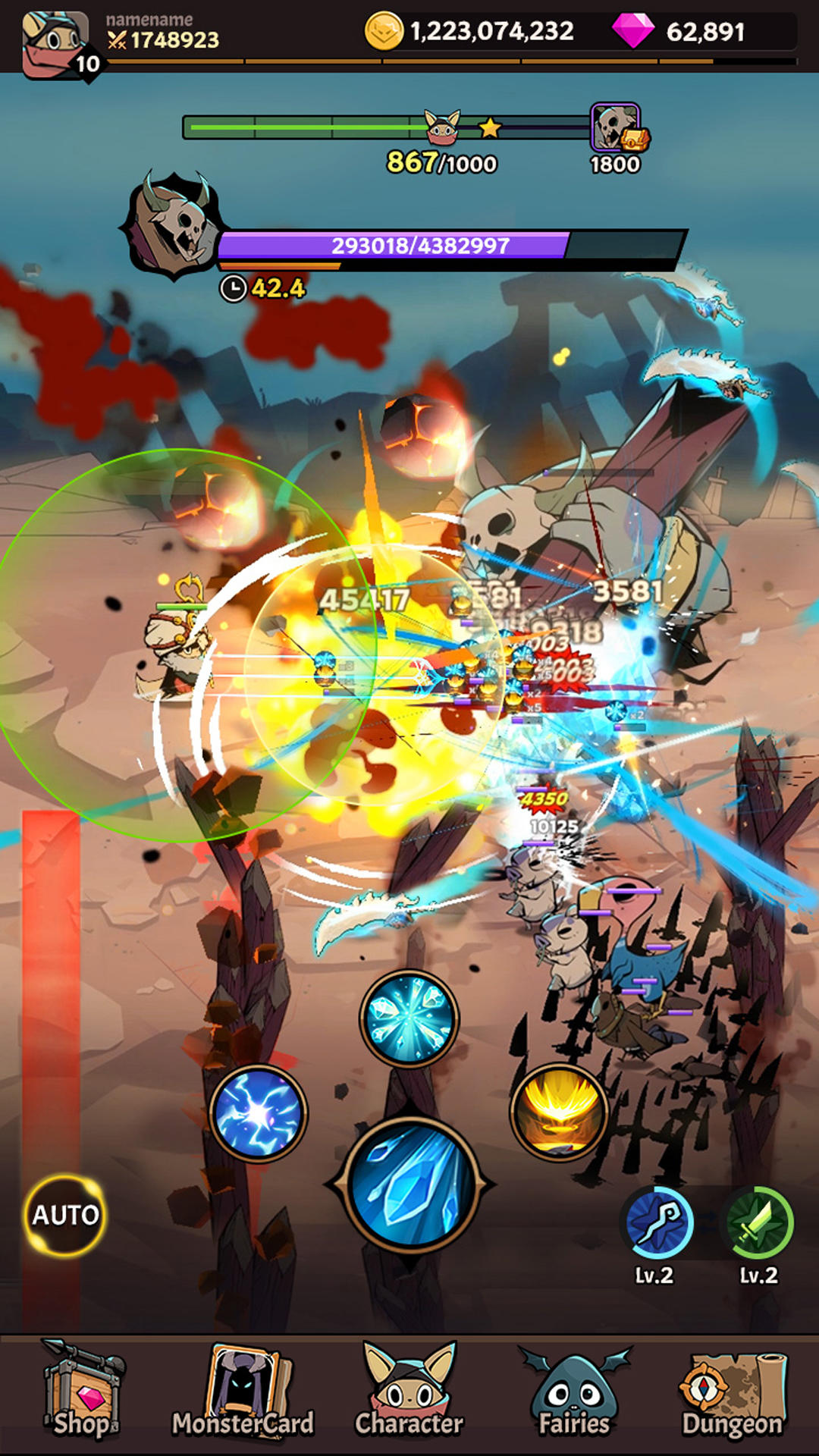 TailedDemonSlayer - Idle RPG Game Screenshot