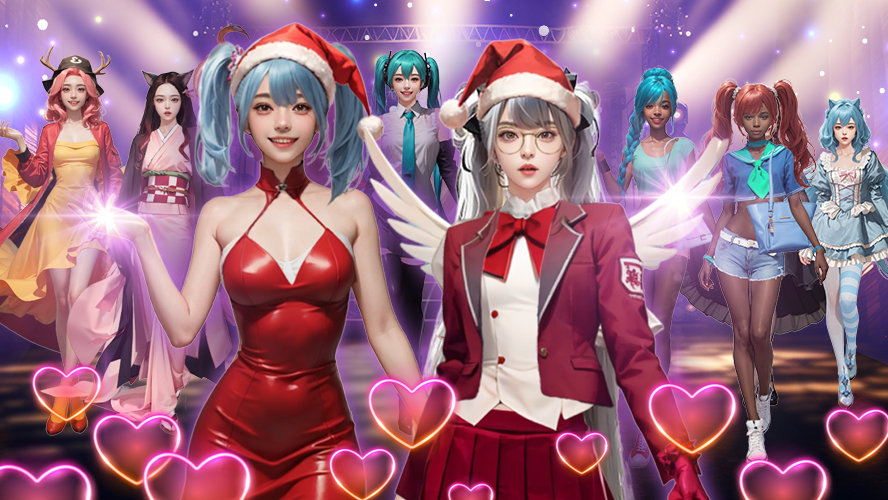 Prom Party BFF dress up Game Screenshot