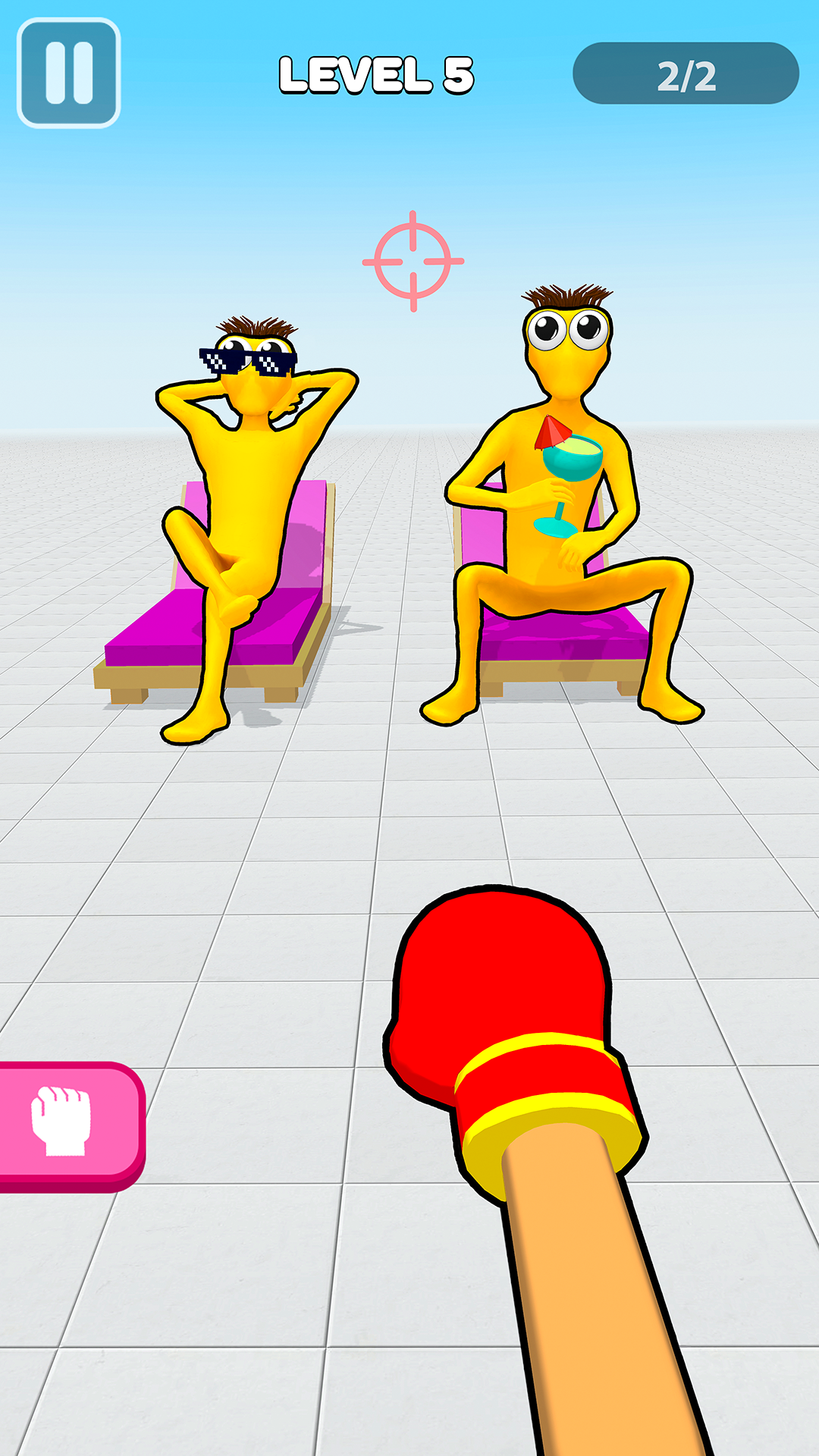 超級拳擊煩人的動作 遊戲截圖