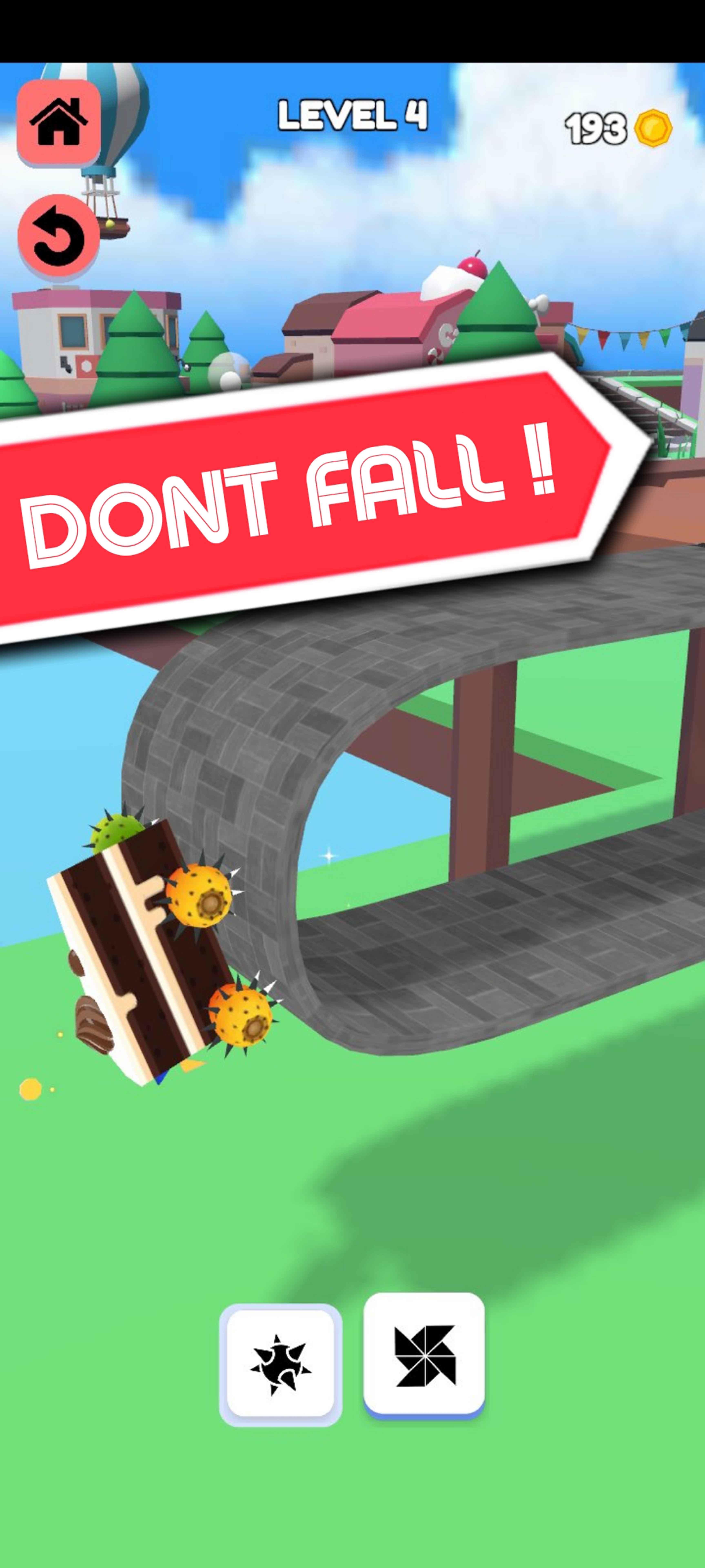 Cake Stunt 3D Game Screenshot