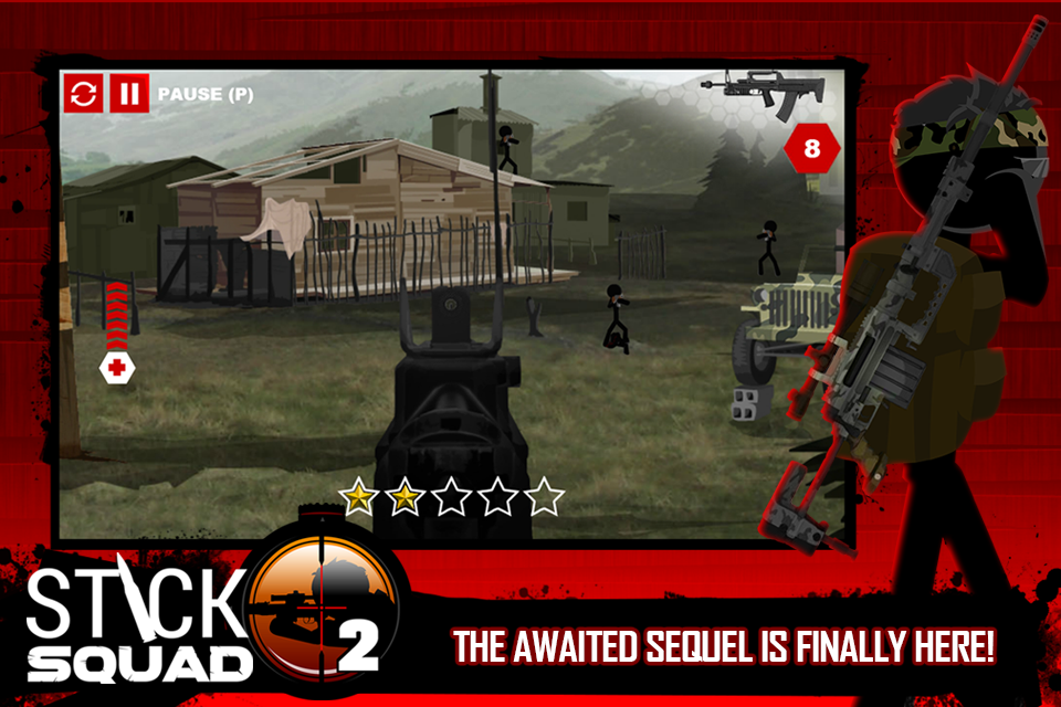Screenshot 1 of Stick Squad 2 - ยิงยอด 1.3.1
