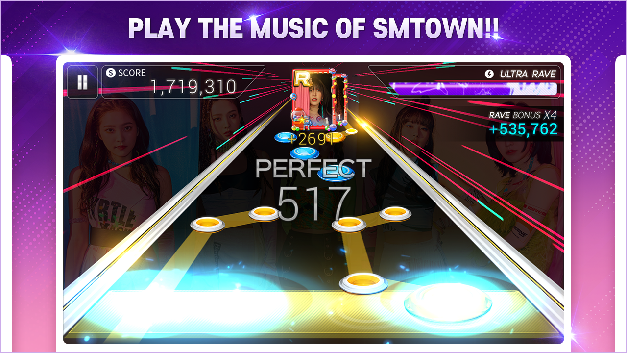 SuperStar SMTOWN ゲームのスクリーンショット