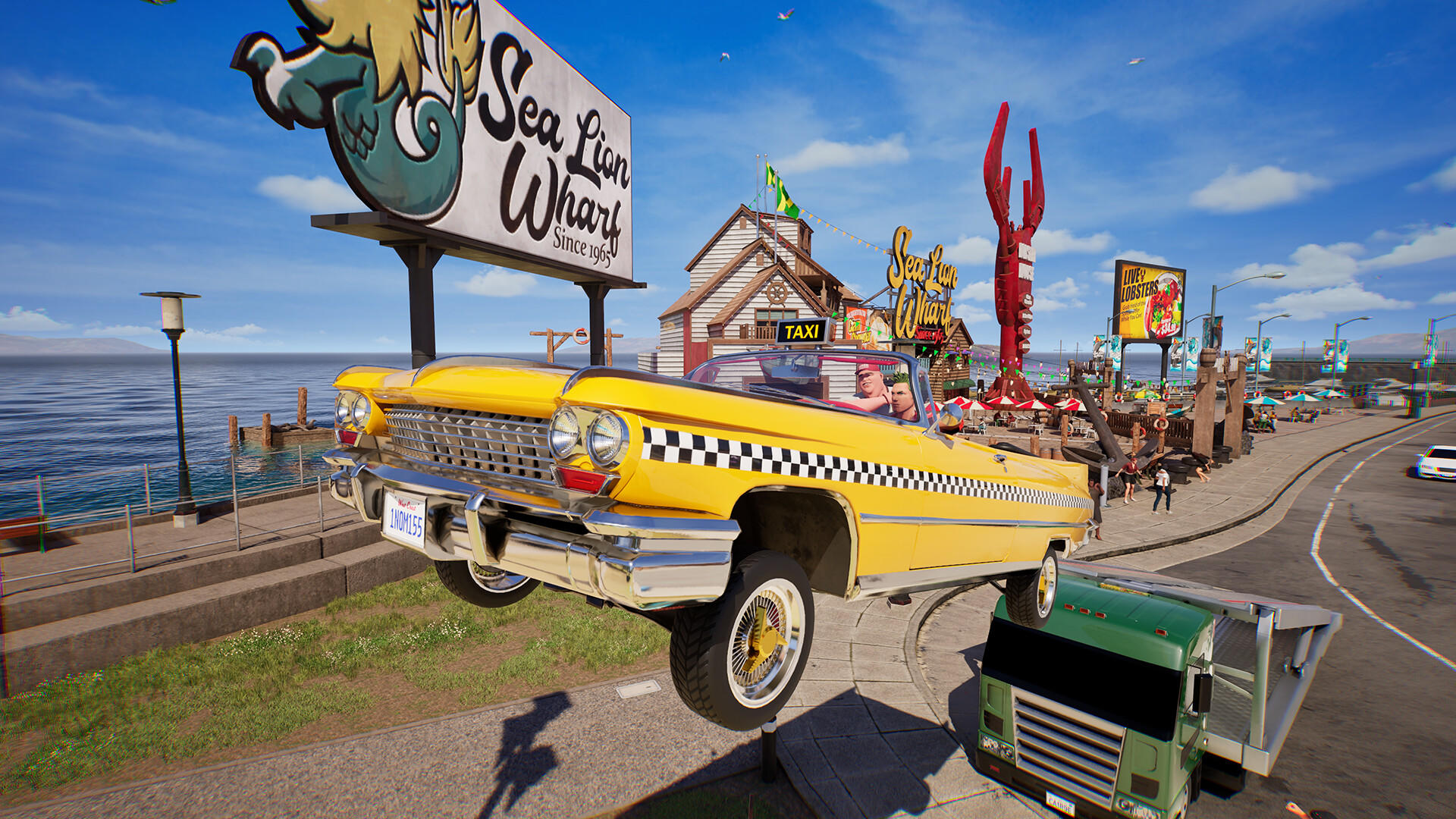 Crazy Taxi: World Tour Game Screenshot