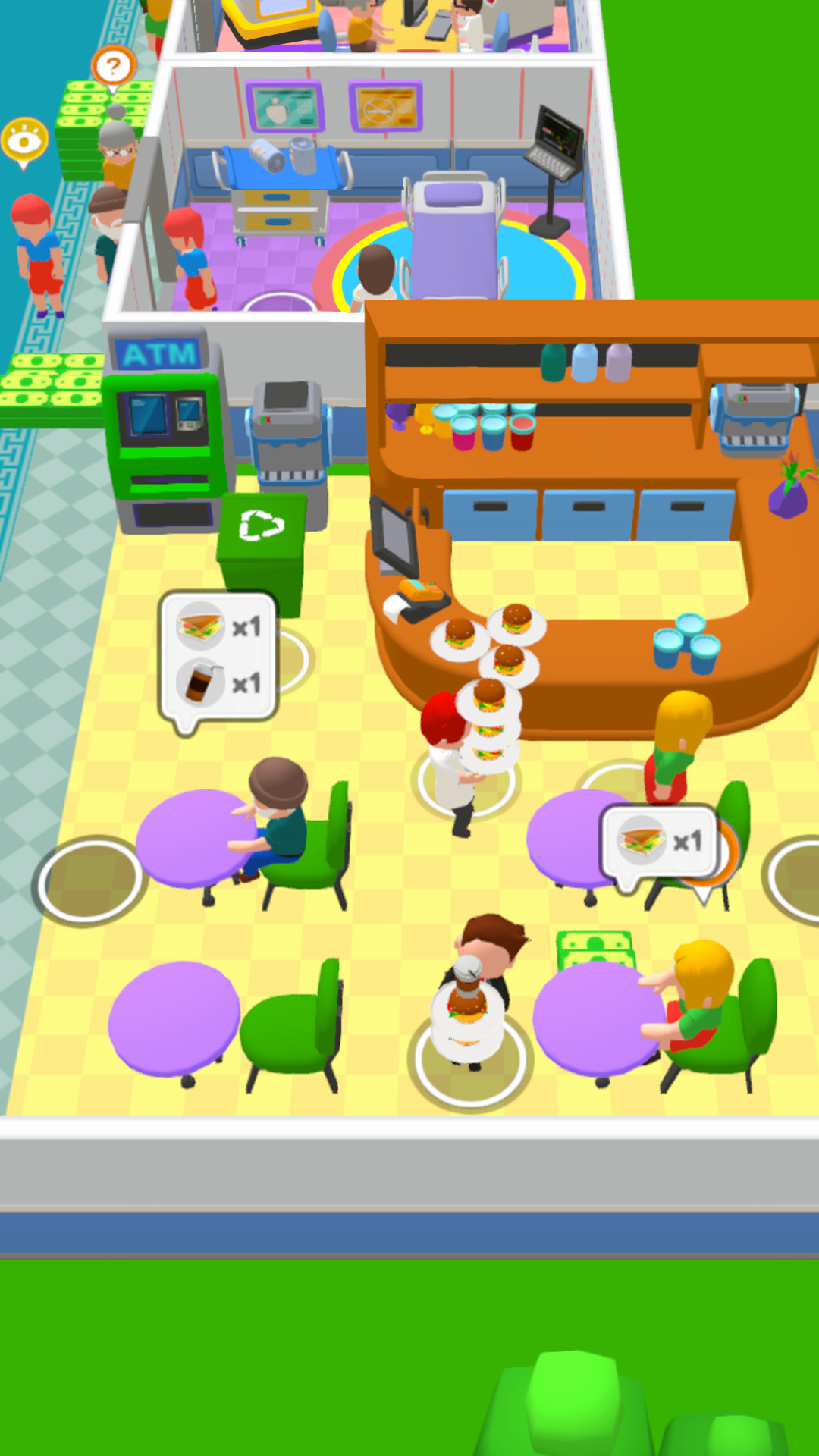 Hospital Sim: Fun Doctor Game 게임 스크린 샷