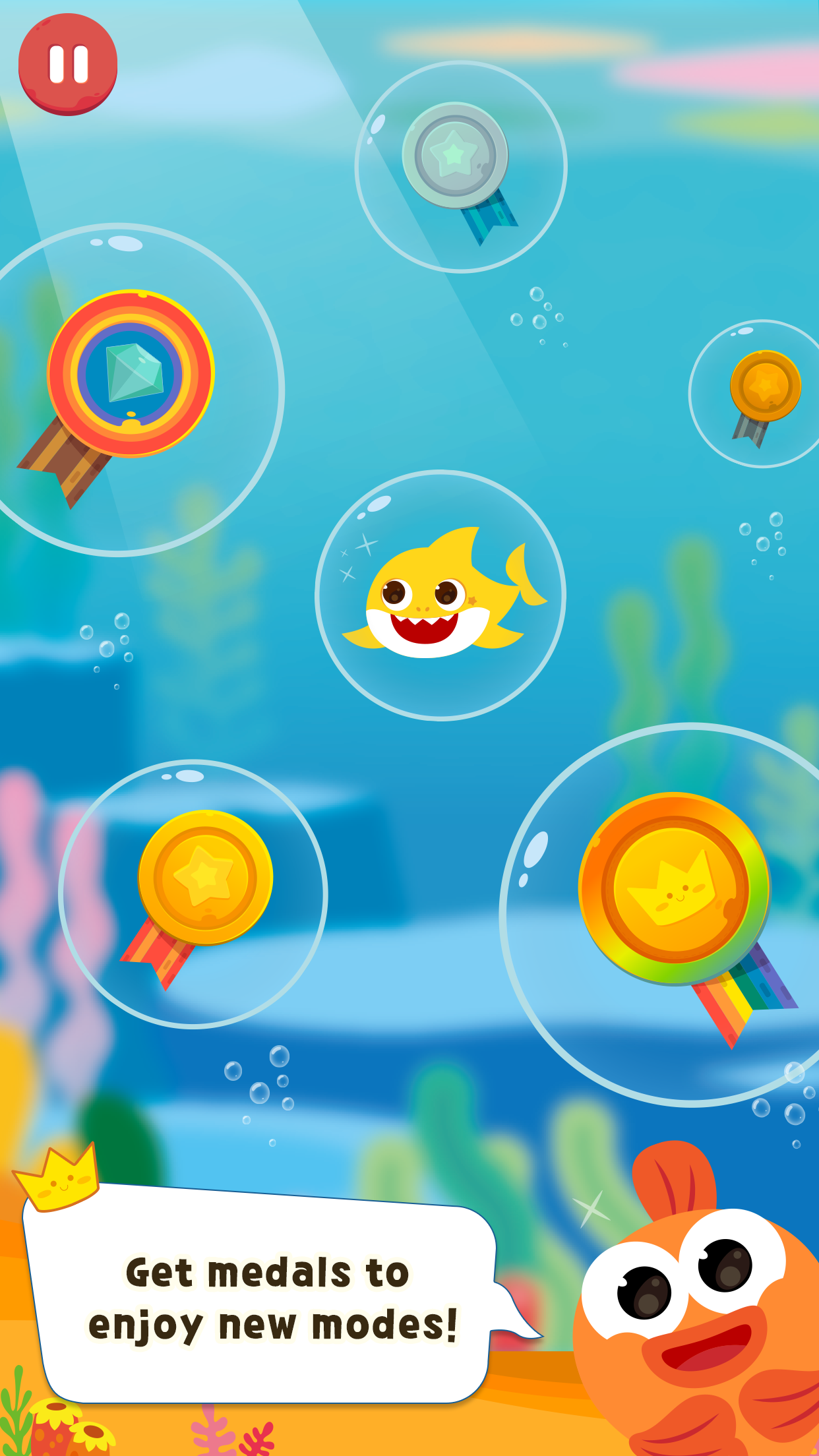 Baby Shark UP Game Screenshot