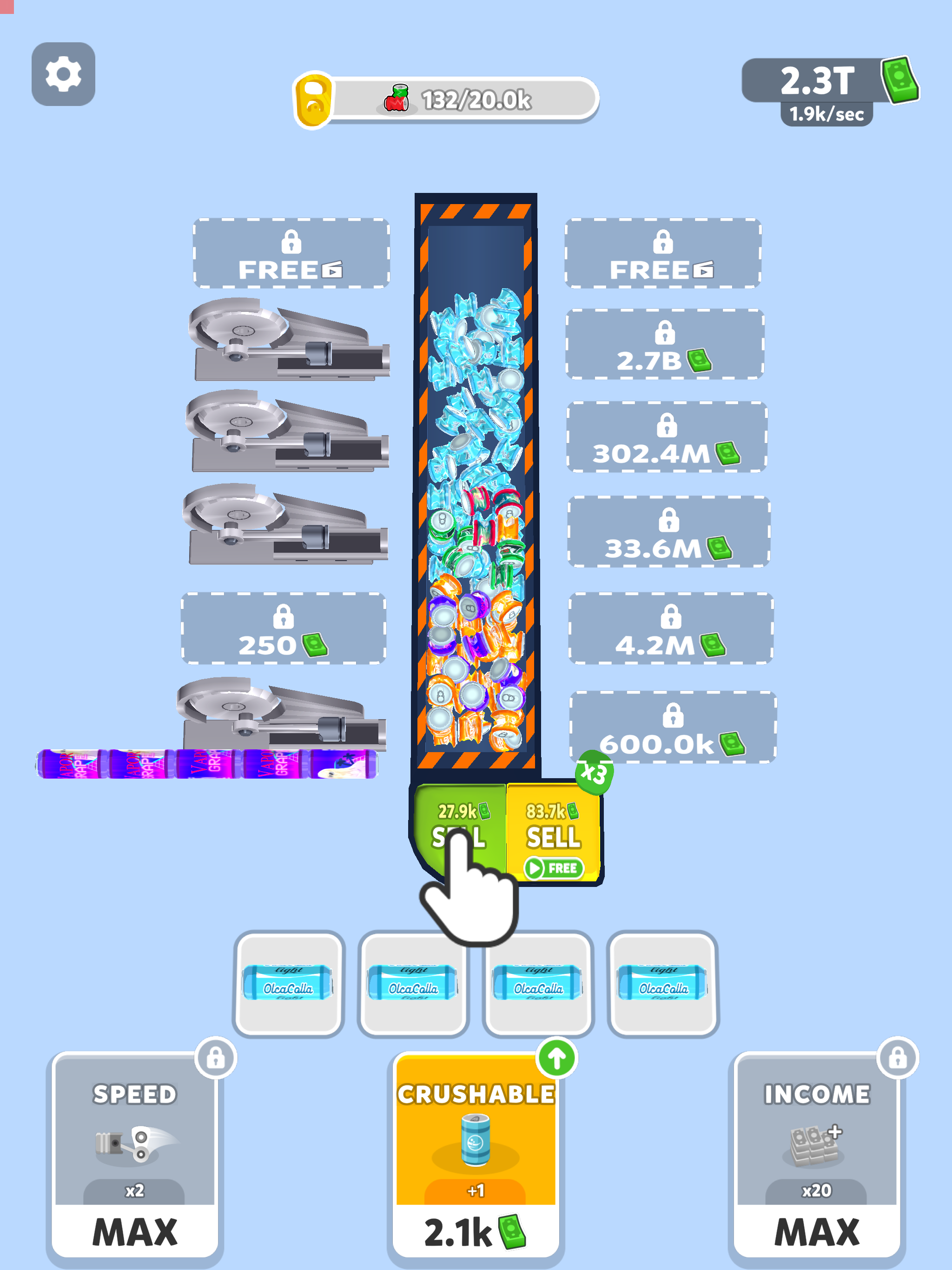 Metal Crusher Game Screenshot