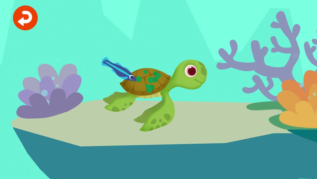 수중 공룡 모험 - 어린이 해양 탐사 게임 게임 스크린 샷