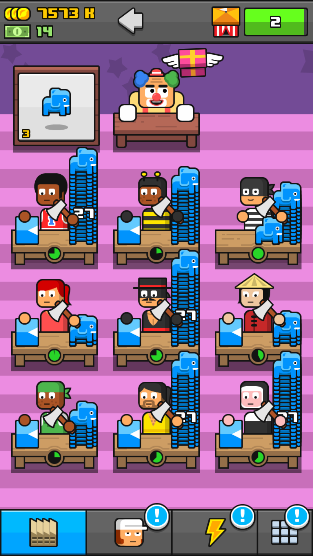 Make More! - Idle Manager Game Screenshot