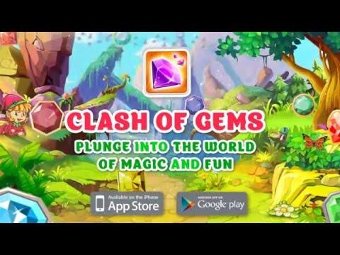 Captura de Tela do Vídeo de Clash of Gems