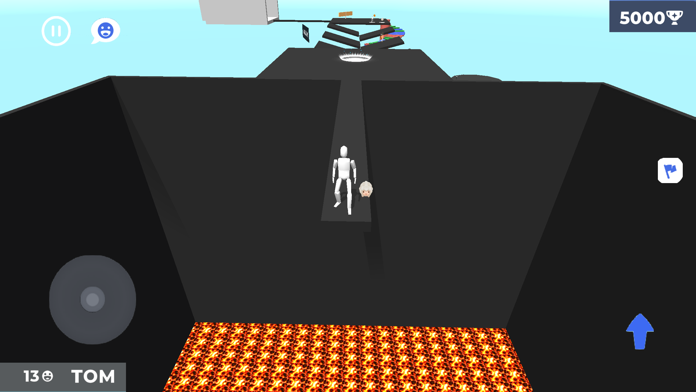 Robby Tower Parkour Online Game Screenshot
