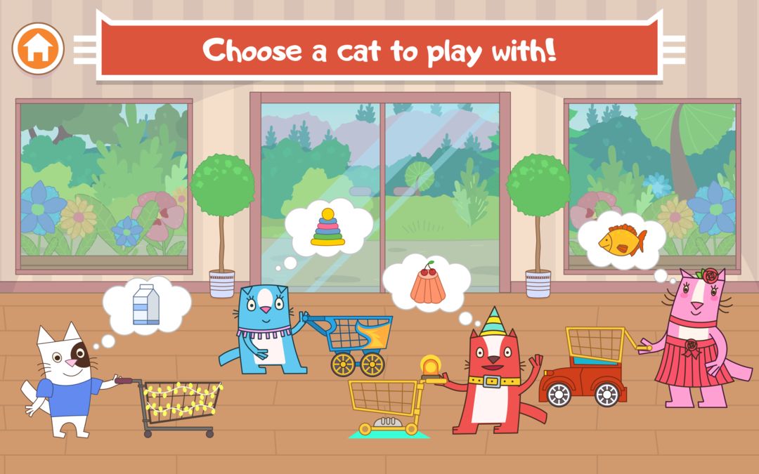 Cats Pets: Store Shopping Games For Boys And Girls 게임 스크린 샷