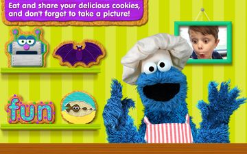 Sesame Street Alphabet Kitchen Game Screenshot