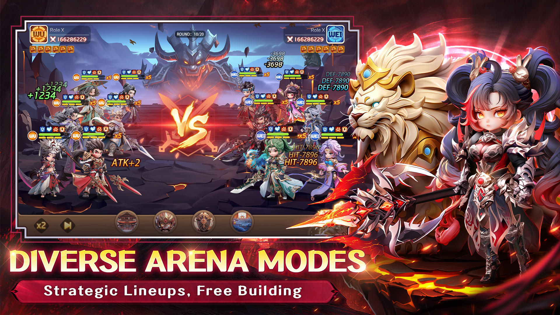 Samkok: New Force Game Screenshot