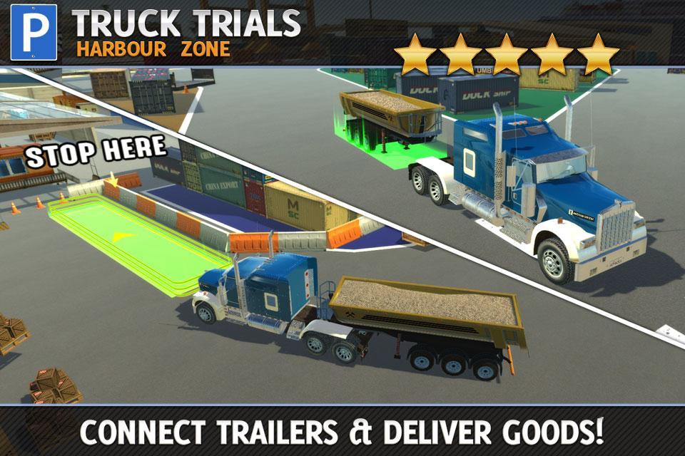 Truck Trials: Harbour Zone 게임 스크린 샷