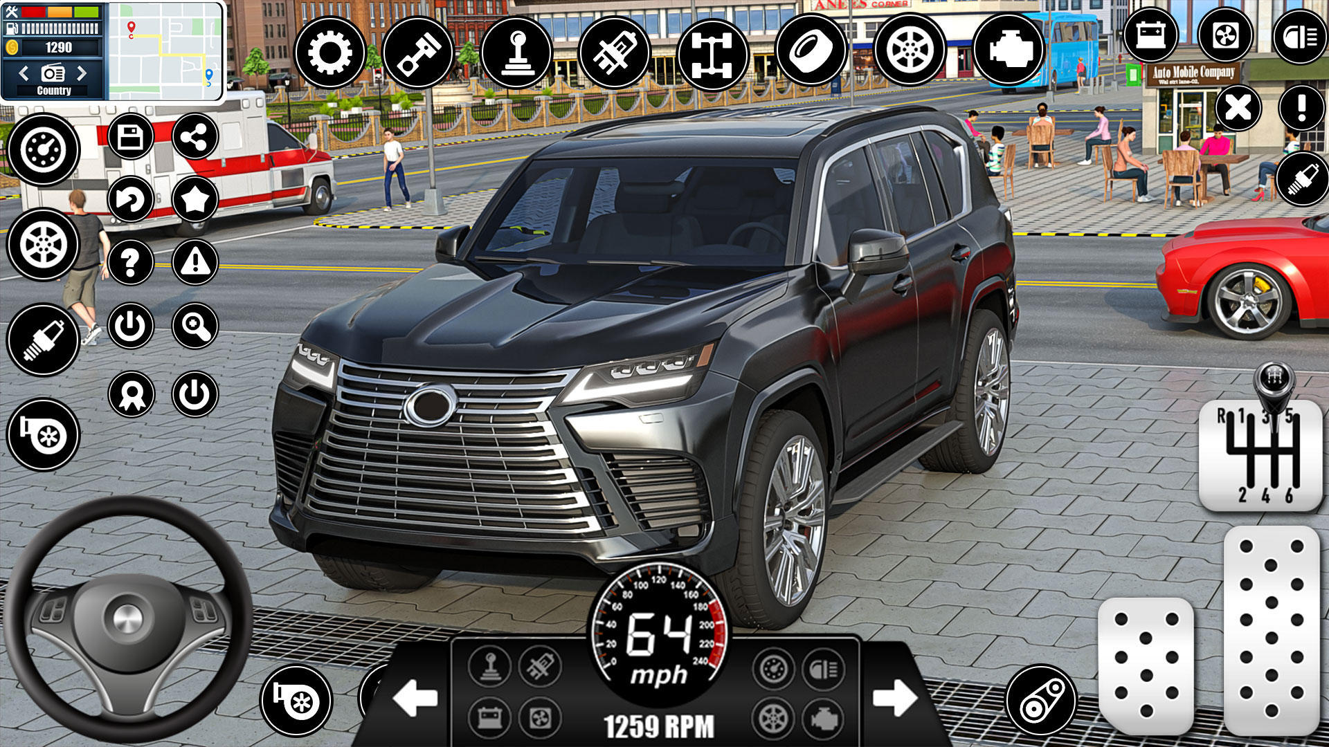 Car Driving School : Car Games Game Screenshot