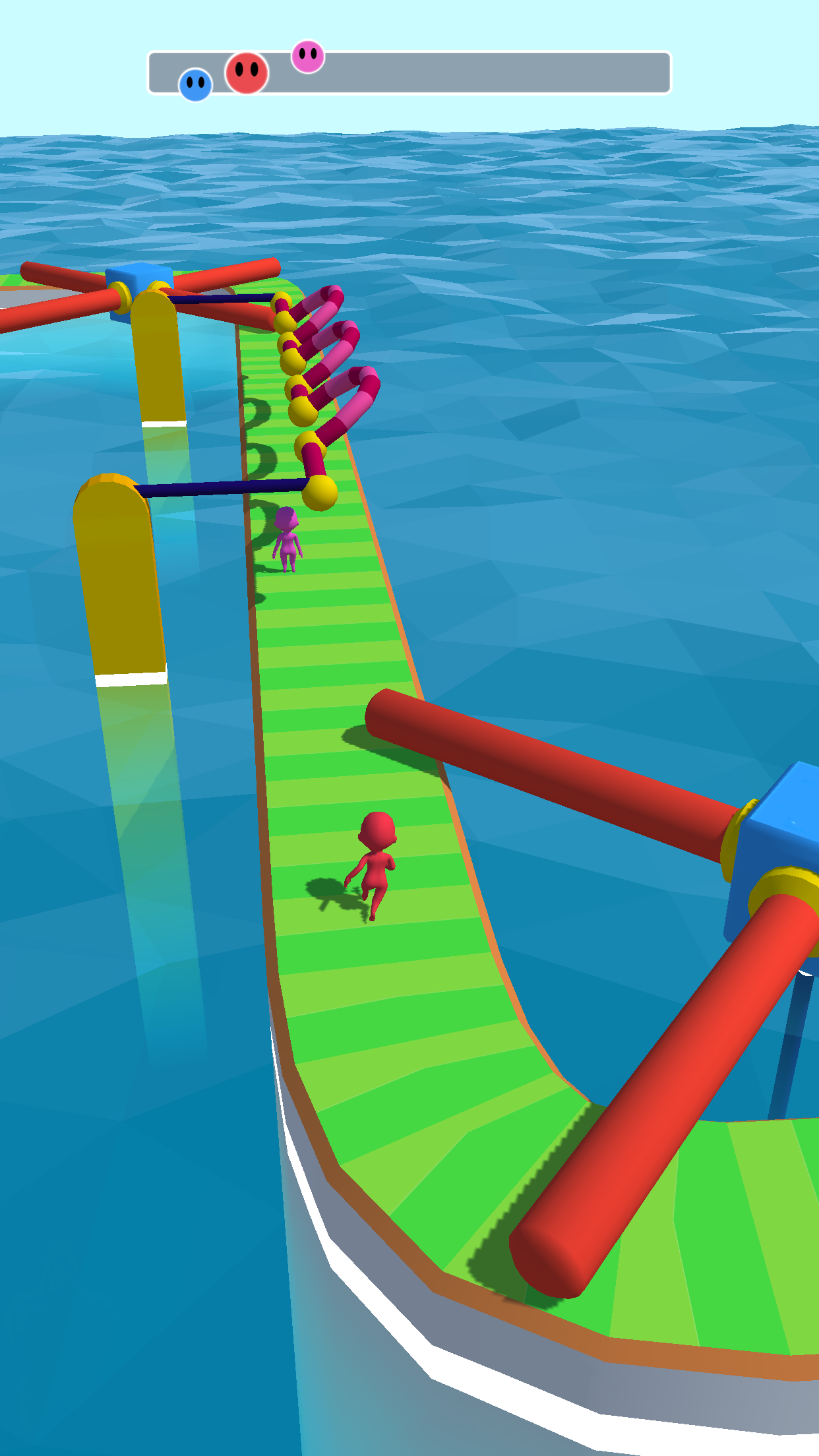 Screenshot 1 of Stickman run up 3d - 趣味遊戲 1