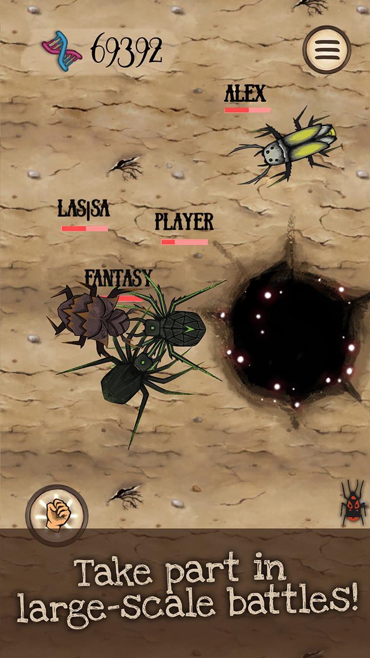 Insect.io spore bug's life Game Screenshot