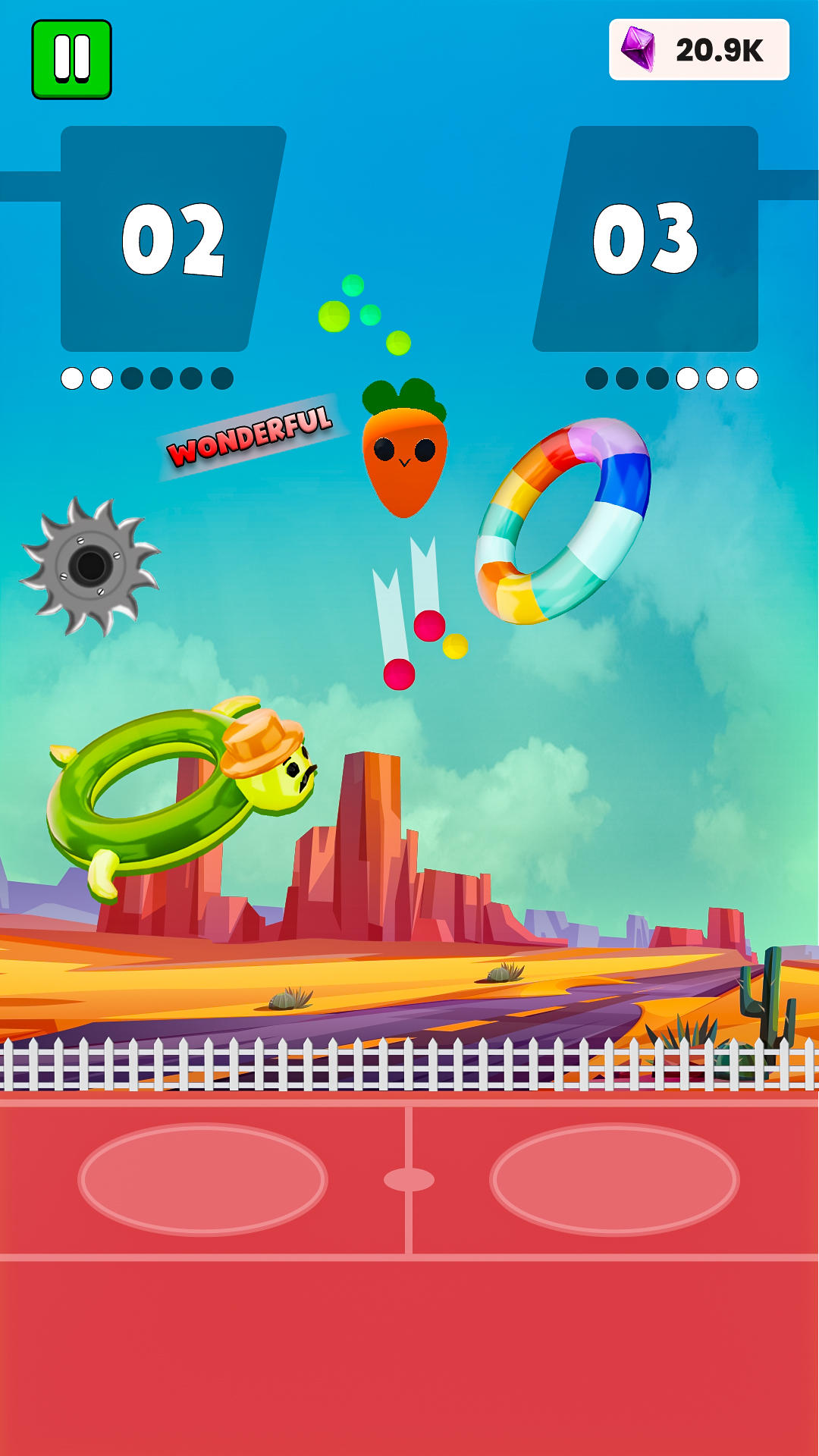 Hoop Ball Master Game Screenshot