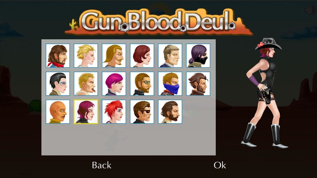 Gun Blood Duel 게임 스크린 샷