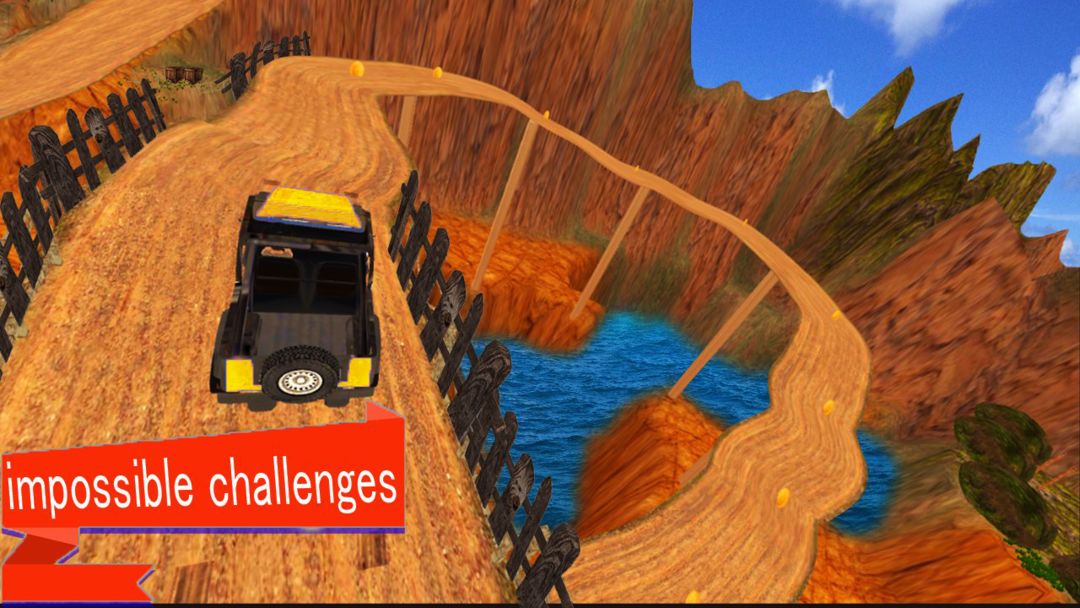 Mountain The Climb 4X4 Stunt Mountain Racing screenshot game