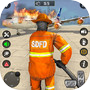 Icon of Firefighter Fire Truck Game 3D