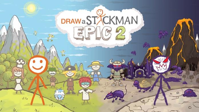 Draw a Stickman: EPIC 2 ゲームのスクリーンショット