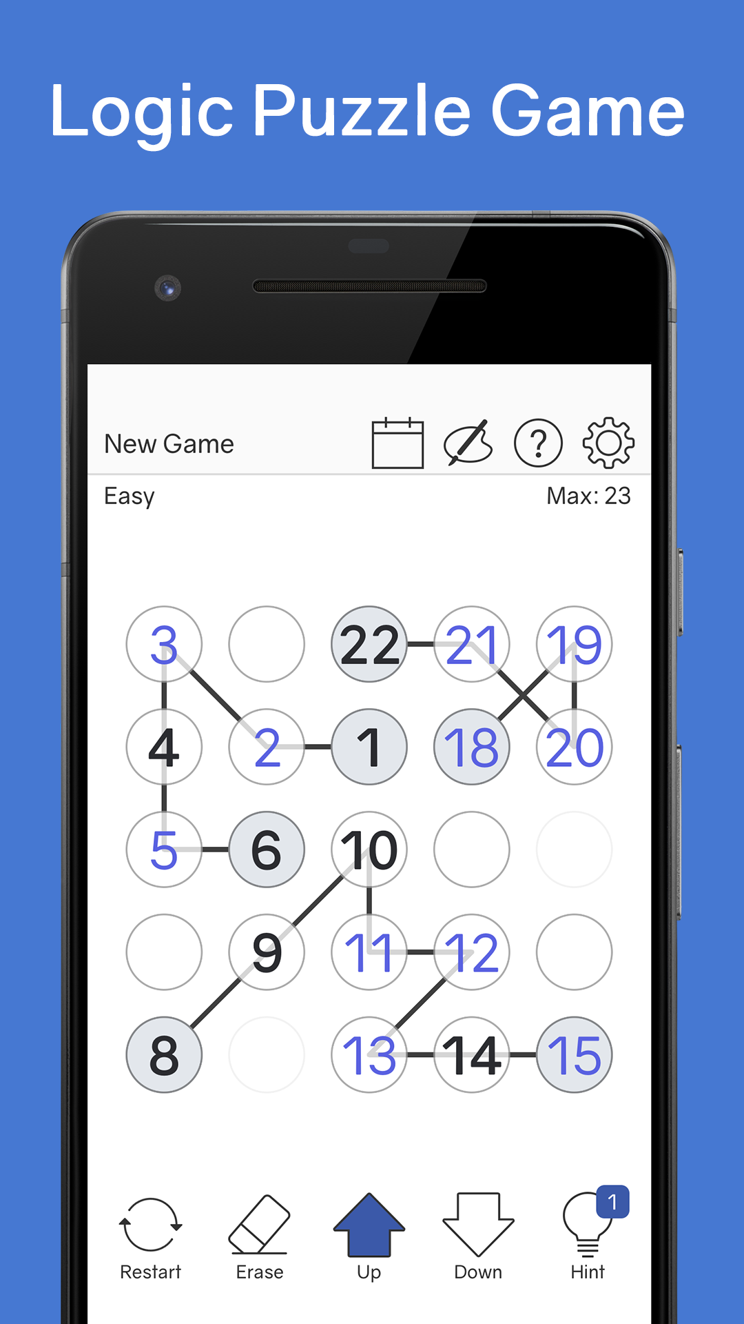 Number Chain - Logic Puzzle Game Screenshot