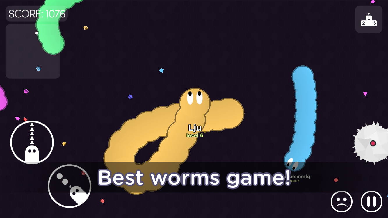 Worm.is: The Game 遊戲截圖