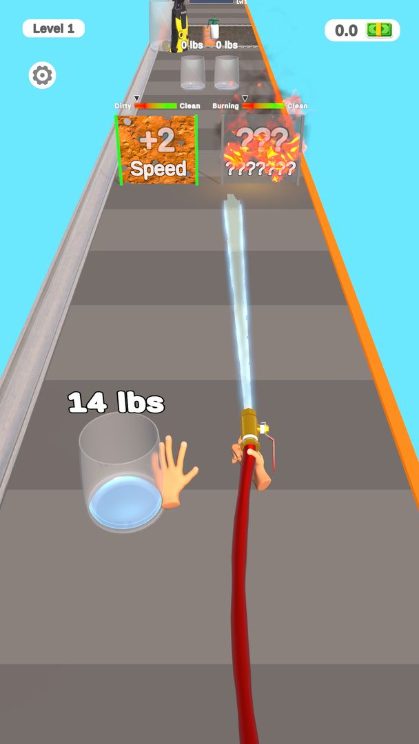 Pressure Washing Run screenshot game