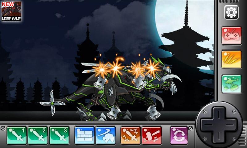 합체! 다이노 로봇 - 닌자 티라노 공룡게임 screenshot game