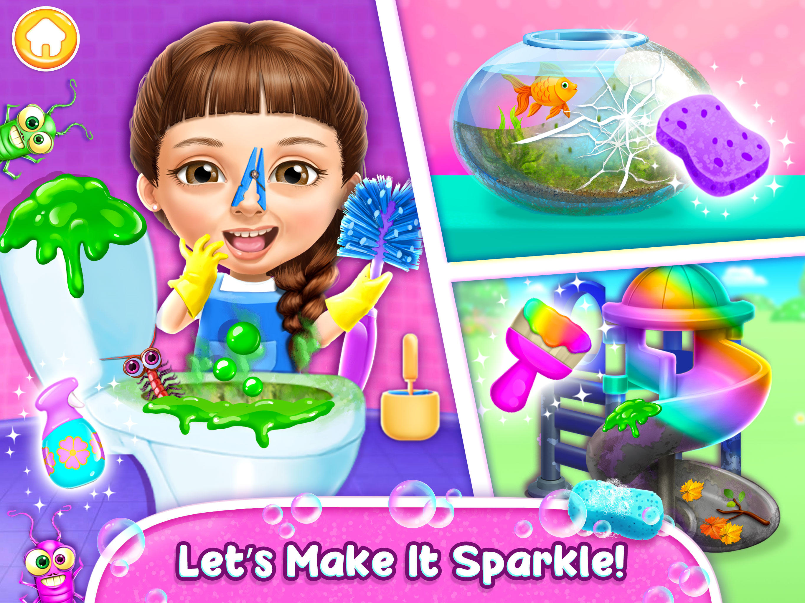 Sweet Baby Girl Cleanup 5 Game Screenshot