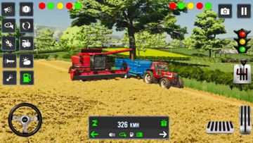Tractor Driving: Village Game 遊戲截圖