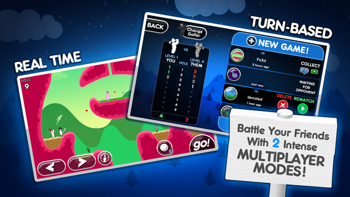 Super Stickman Golf 2 게임 스크린샷