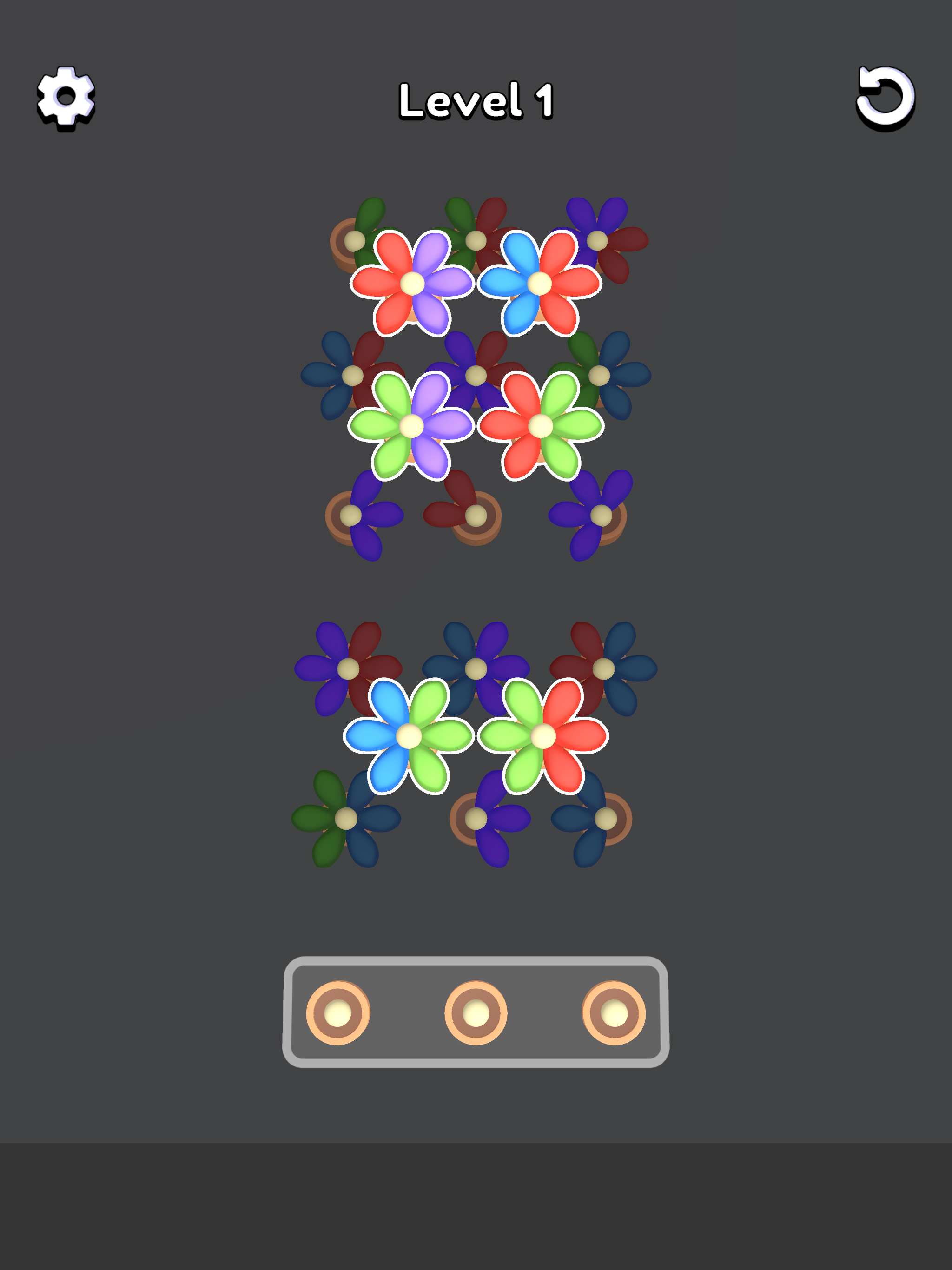 Bloom Match 3D ภาพหน้าจอเกม
