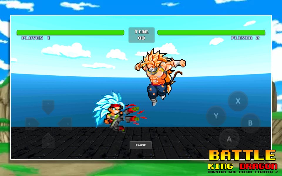 Screenshot of Battle King Dragon Warrior God Ninja Fighter Z