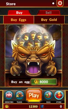 Captura de Tela do Jogo Monster Roller