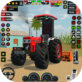 Indian Tractor Game Farming 3d