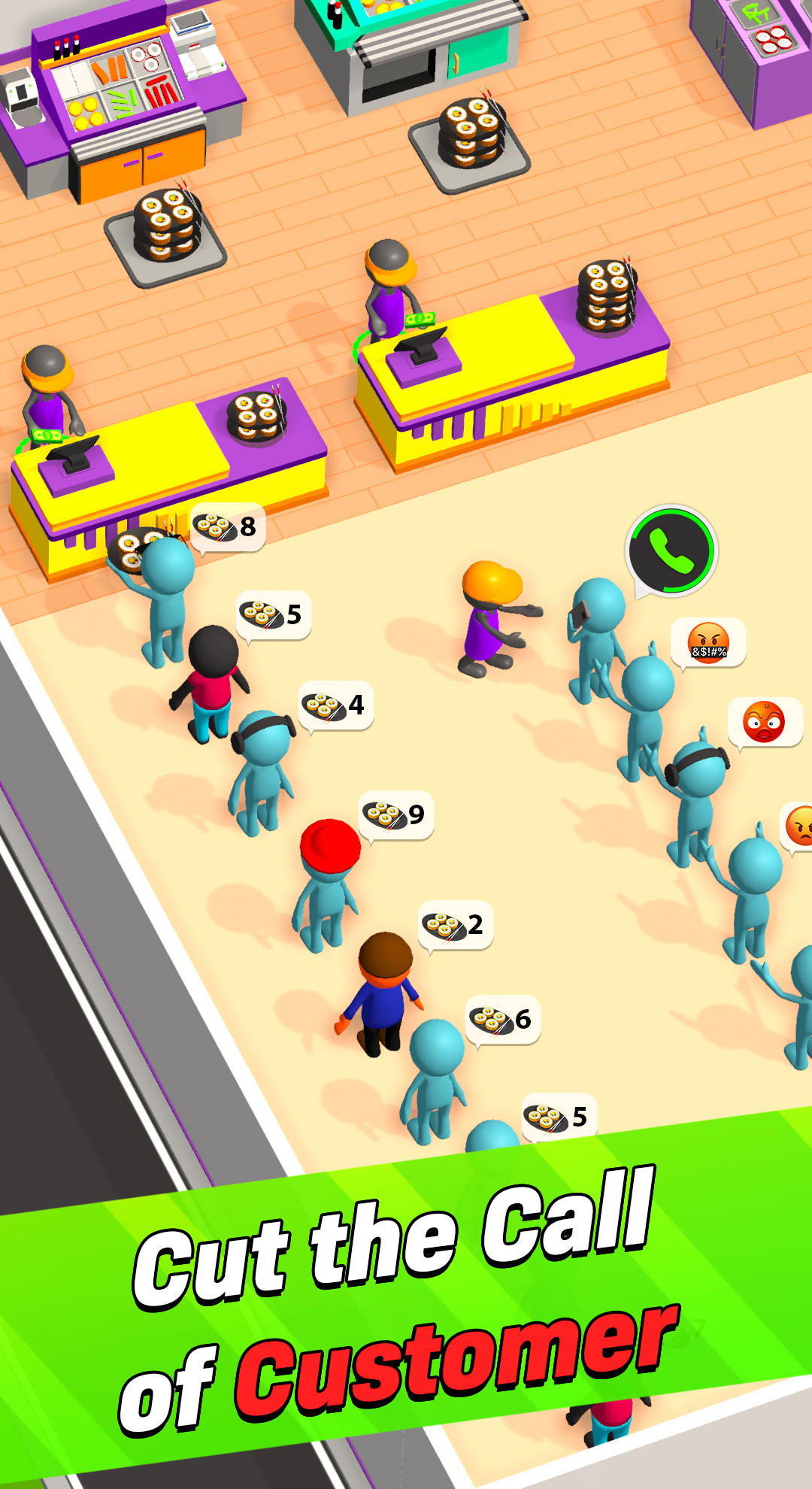 Captura de Tela do Jogo Sushi Cook!