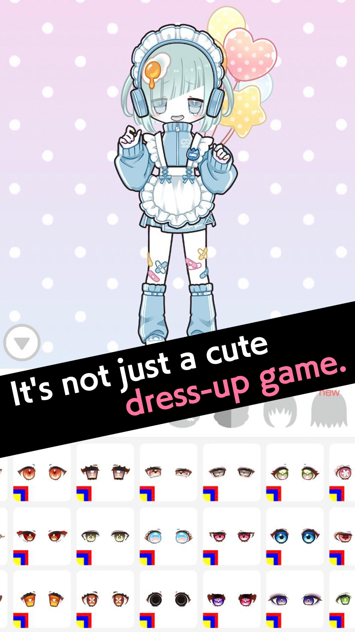 Black Lollipop: Avatar Maker Game Screenshot