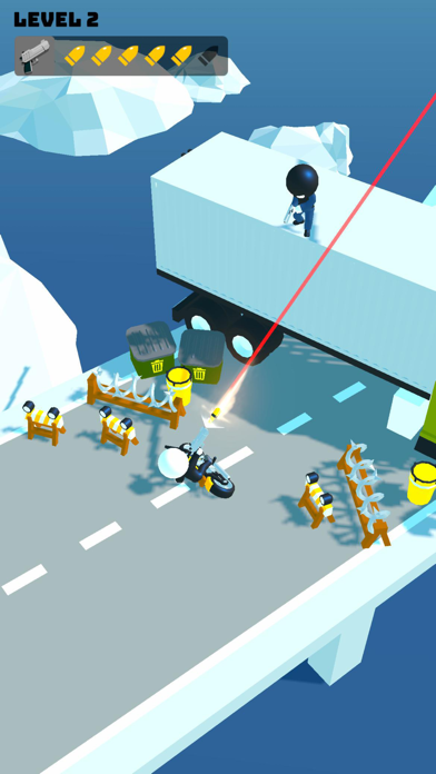 Guns & Bike: Push the Trigger Game Screenshot