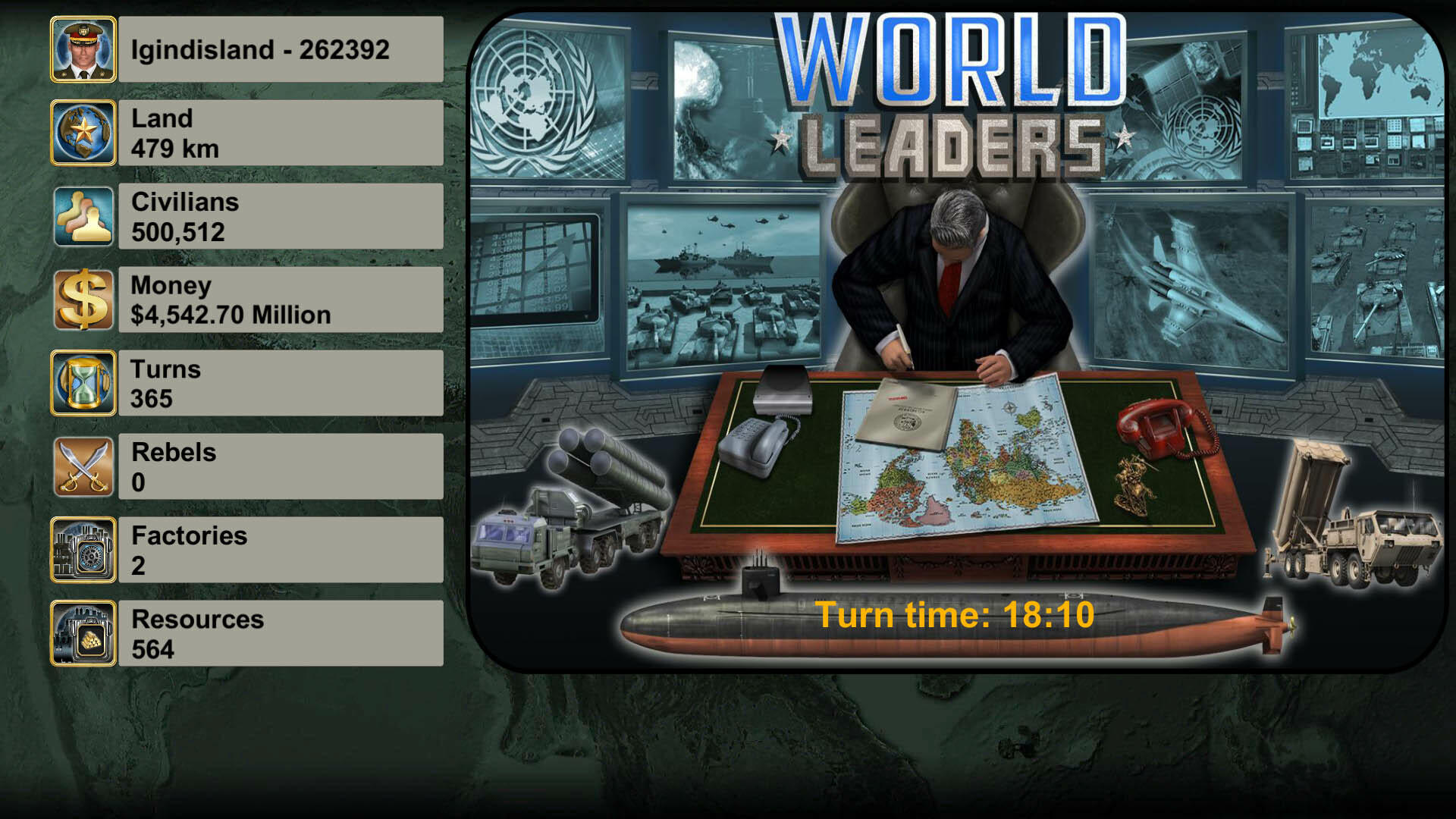 Screenshot 1 of Leader mondiali 