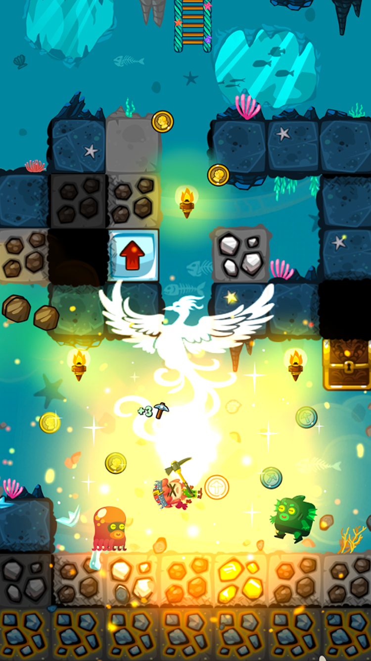 ディグディグ３ Game Screenshot