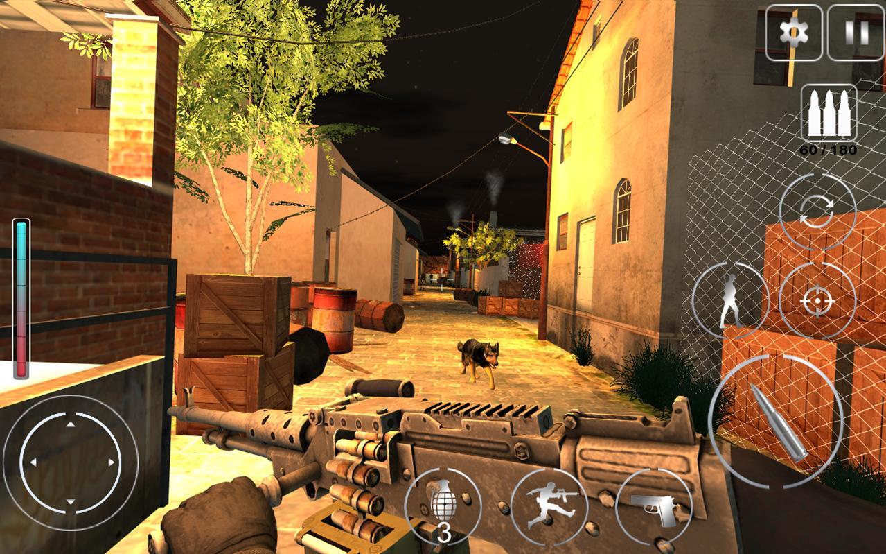 Lara Croft FPS Secret Agent  : Shooter Action Game Game Screenshot