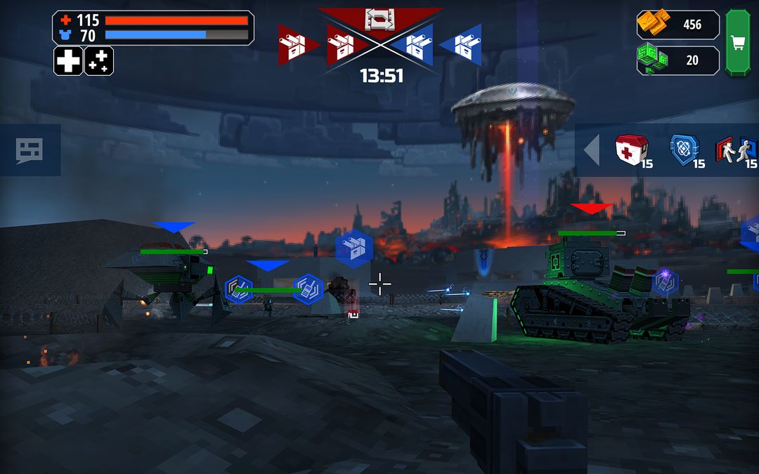 Screenshot of Pixelfield - Battle Royale FPS