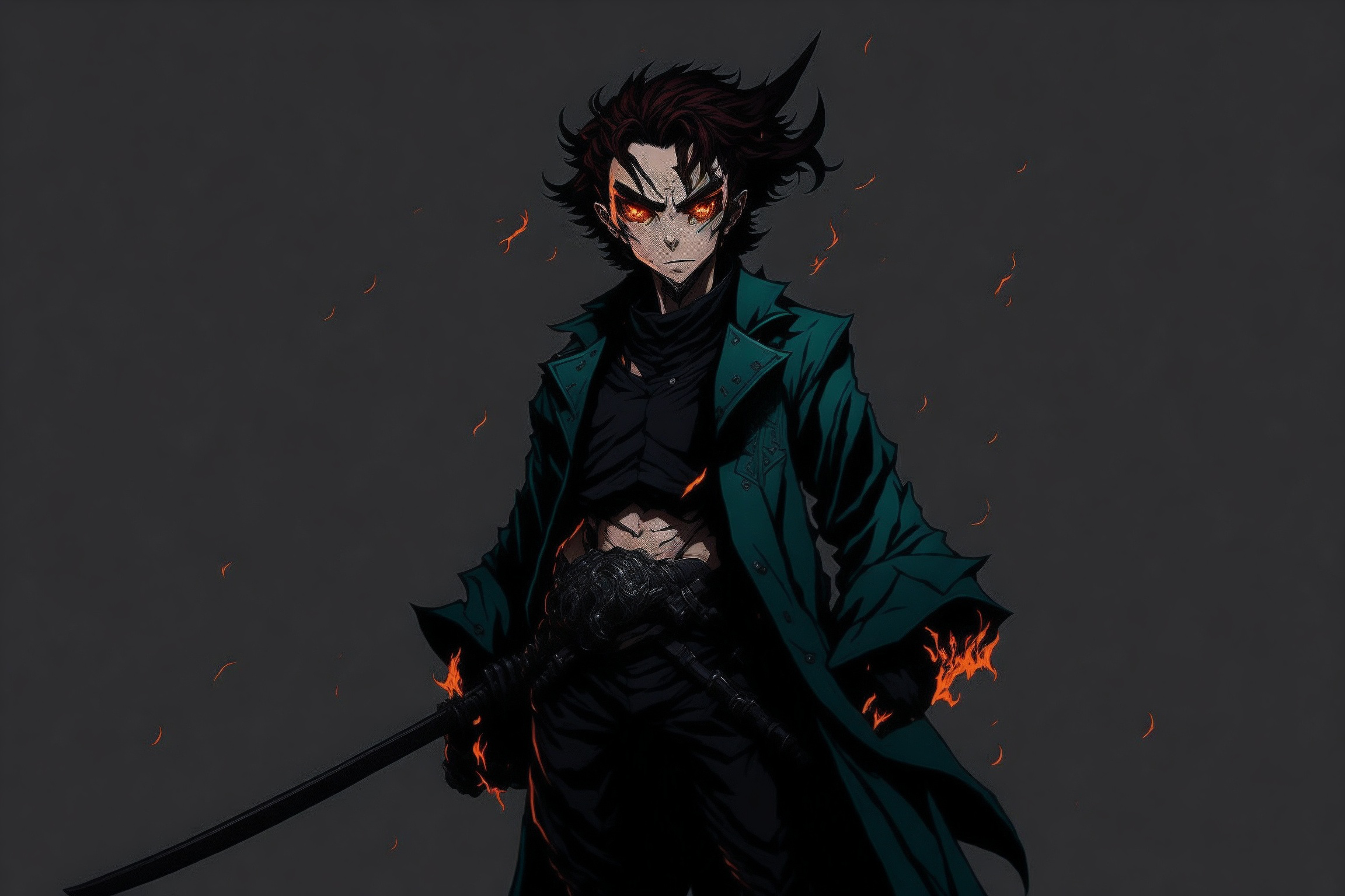 Tanjiro Fight - Demon Slayer Game Screenshot