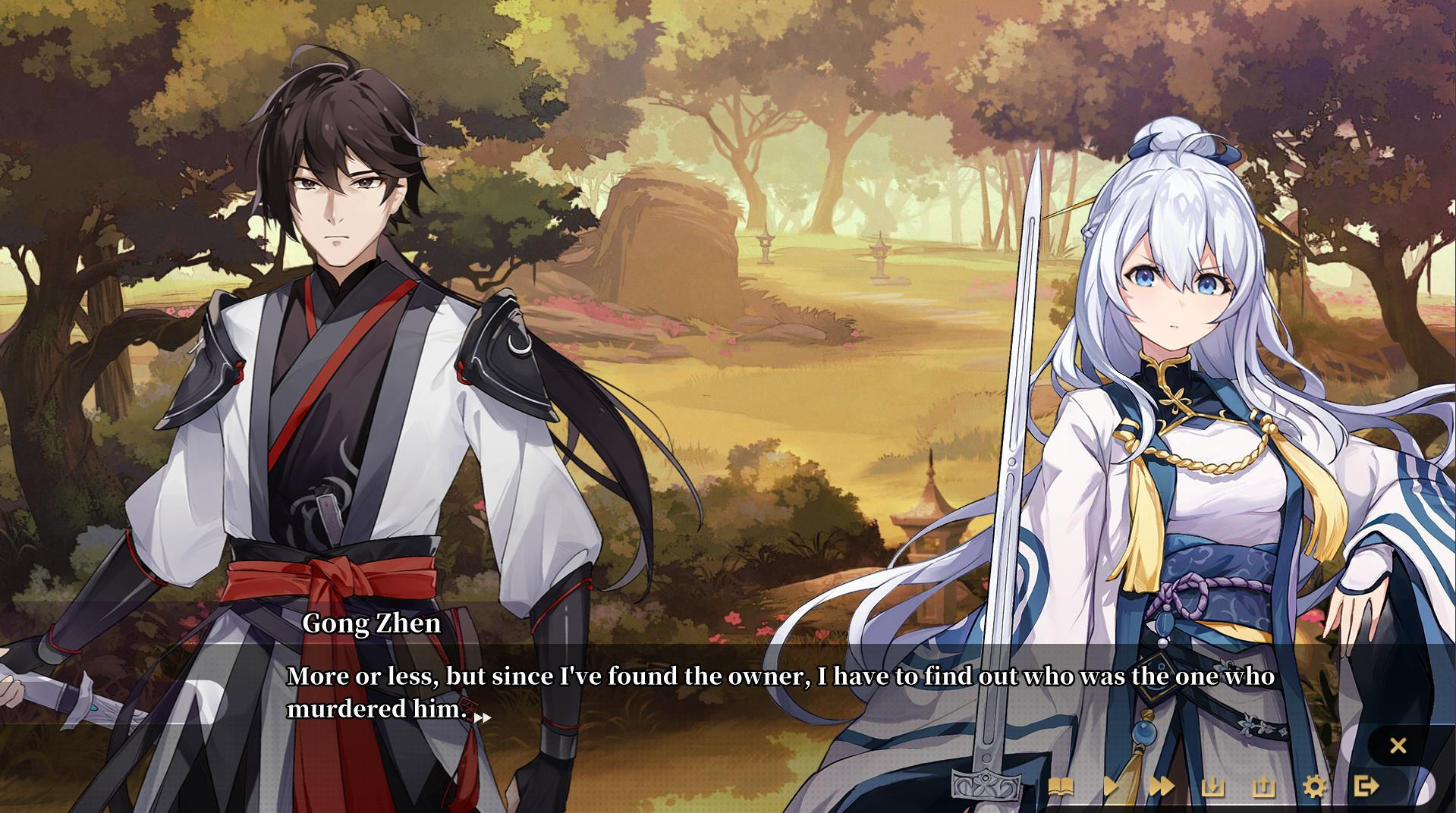 Screenshot of Blades of Jianghu: Ballad of Wind and Dust