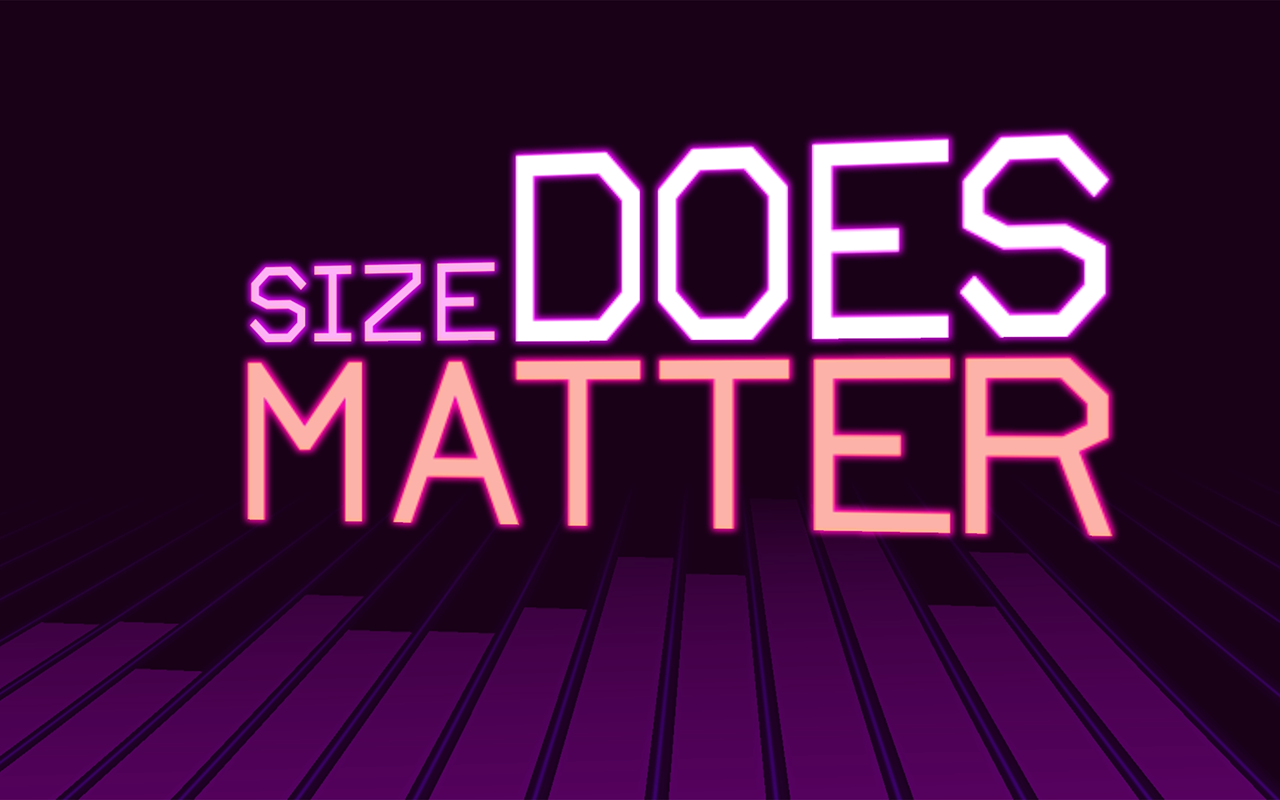 Size DOES Matter Game Screenshot