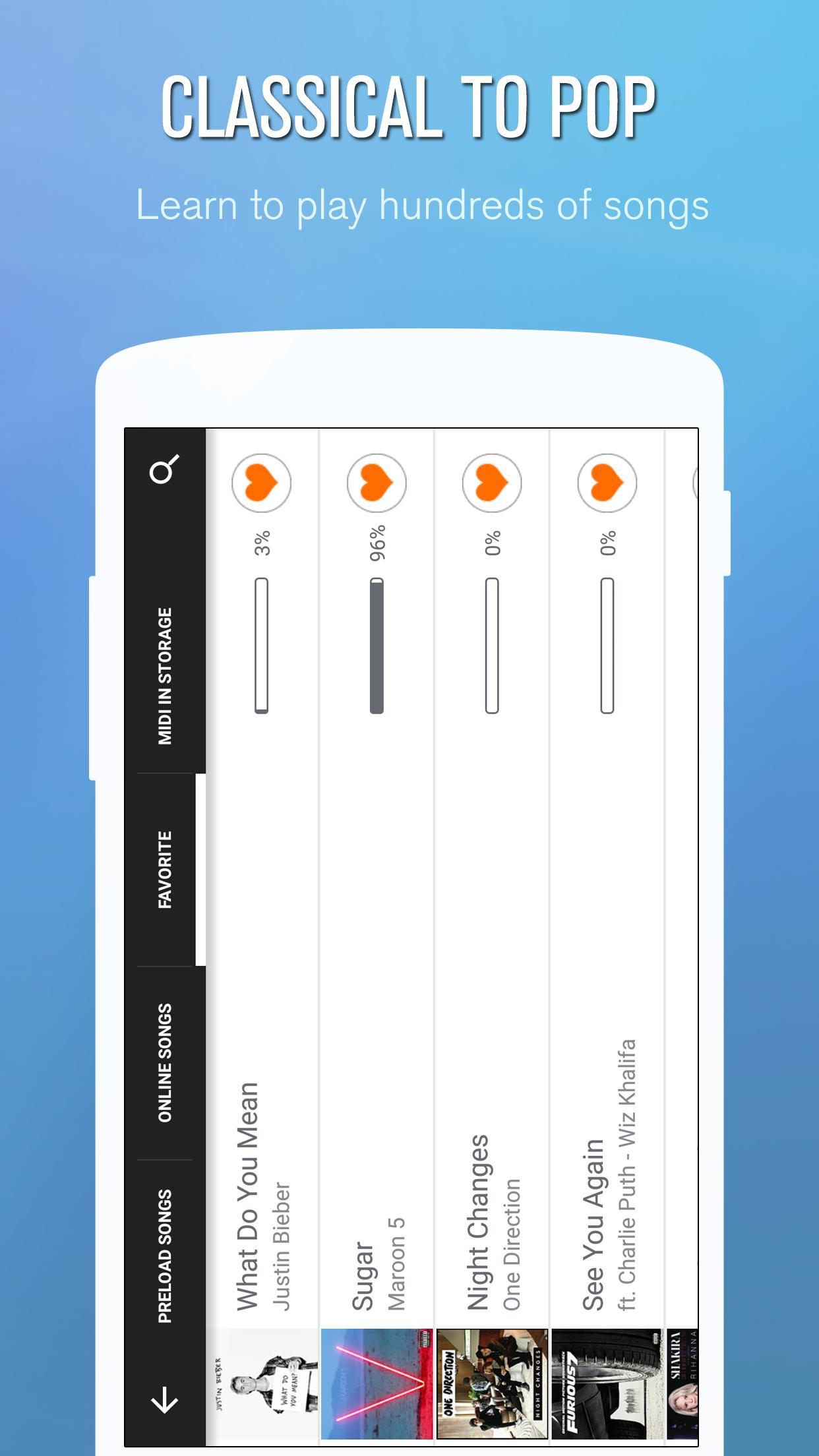 Perfect Piano Game Screenshot